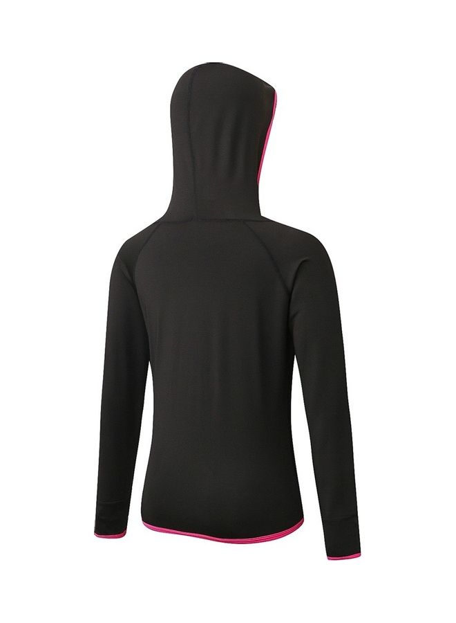 Generic Women Hooded Sport Coat Long Sleeve 24x15x5cm - Image 4