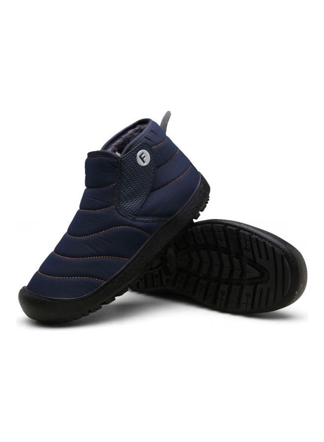 Beauenty Textured Detail Slip-On Shoes Blue - Image 2