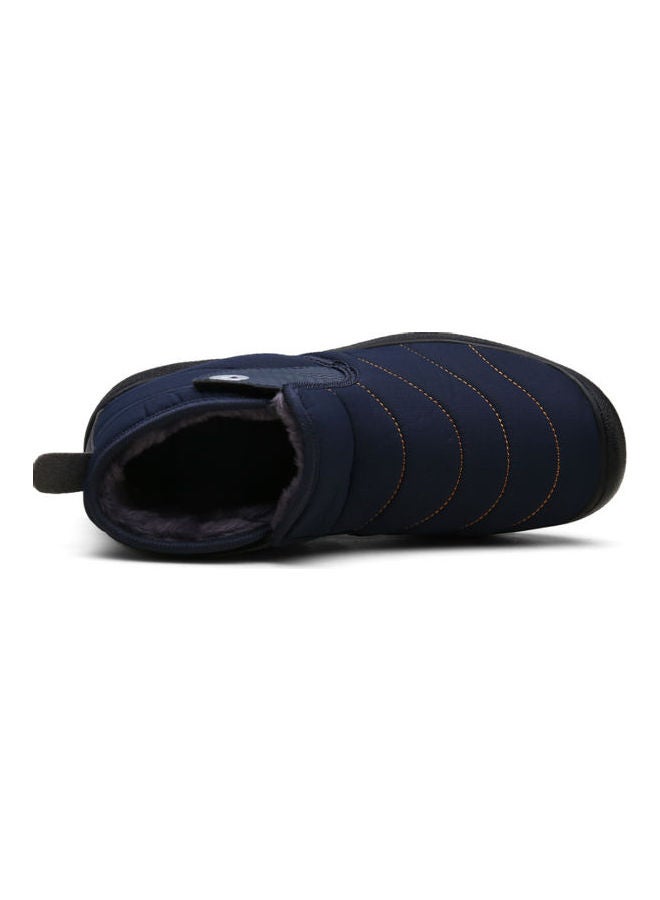 Beauenty Textured Detail Slip-On Shoes Blue - Image 3