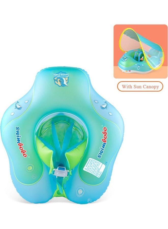 Generic Inflatable Baby Swimming Ring With Removable Sun 27x26x5.5cm  - Image 3