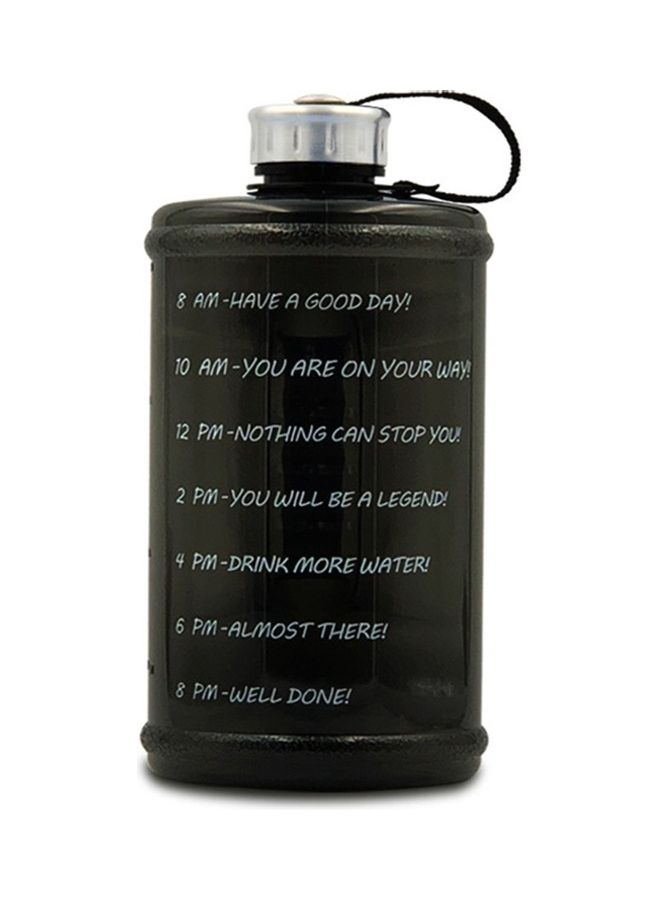 Generic Motivation Water Bottle With Time Marker 29x14x14cm  - Image 3
