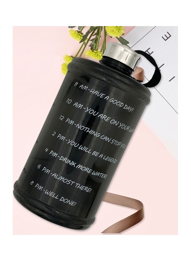 Generic Motivation Water Bottle With Time Marker 29x14x14cm  - Image 5