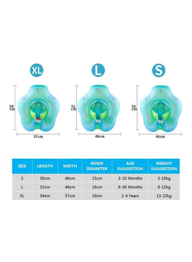 Generic Inflatable Baby Swimming Ring With Removable Sun 27x26x5.5cm  - Image 3