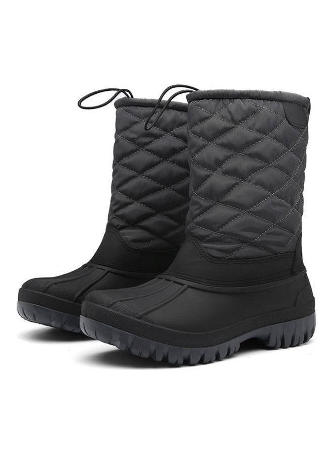 Beauenty - Slip-On Detail Ankle Boots Grey - Image 1
