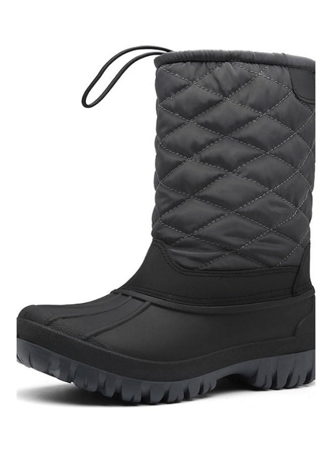 Beauenty - Slip-On Detail Ankle Boots Grey - Image 1