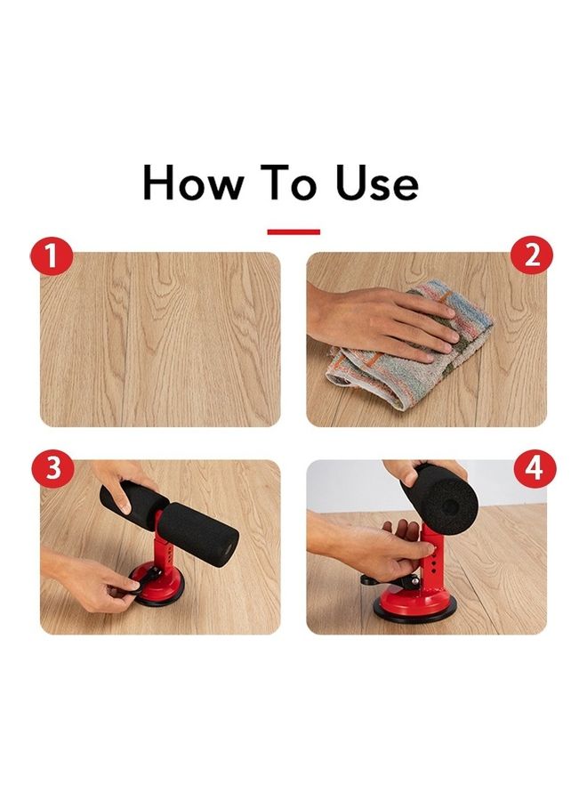 قضيب لتمارين المعدة مزود بأداة امتصاص للتّثبيت. 15x12x12سم - Image 2