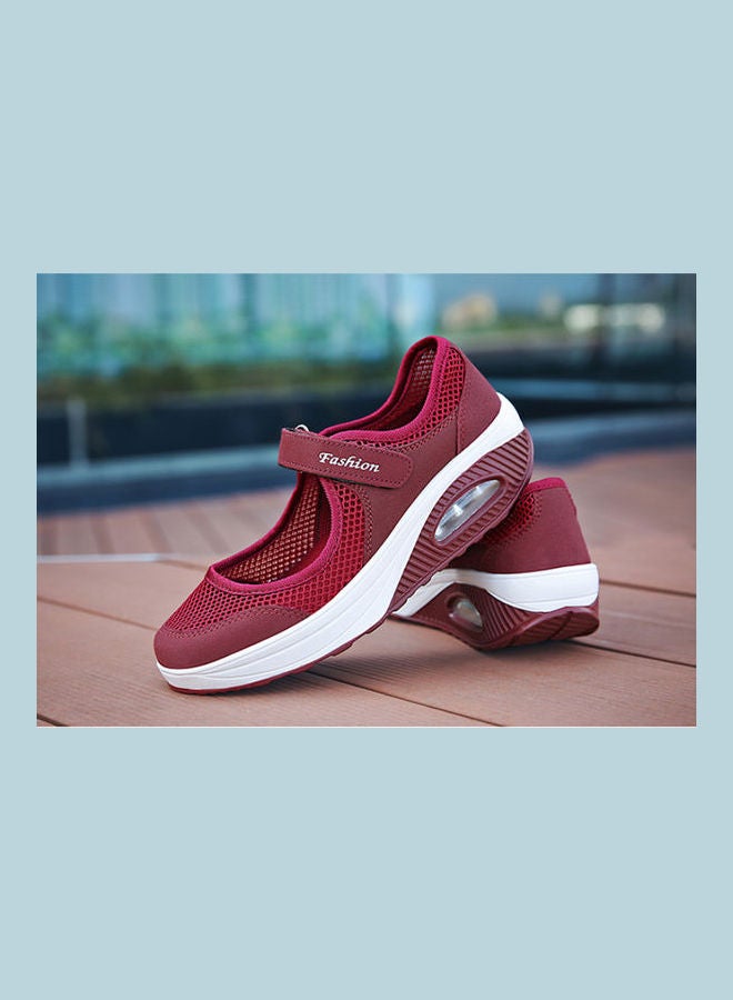 Beauenty - Solid Velcro Strap Closure Comfort Red - Image 1