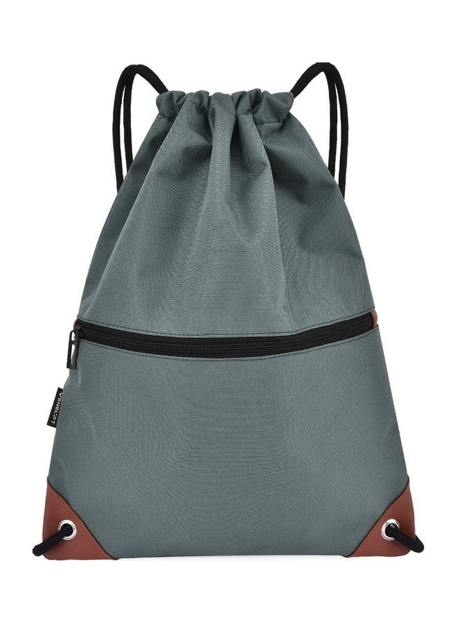 Generic Gym Sack Drawstring Backpack Water-Resistant 43x33x1cm 43x33x1cm  - Image 1