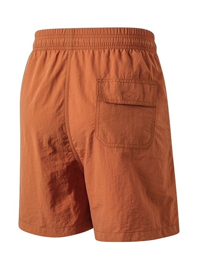 Men Sport Shorts Summer Hip Fitness Running Sportwear Brown  - Image 5
