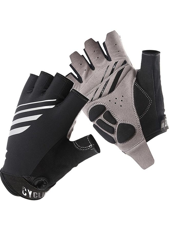 Generic Half Finger Cycling Gloves 16x15x3cm - Image 2