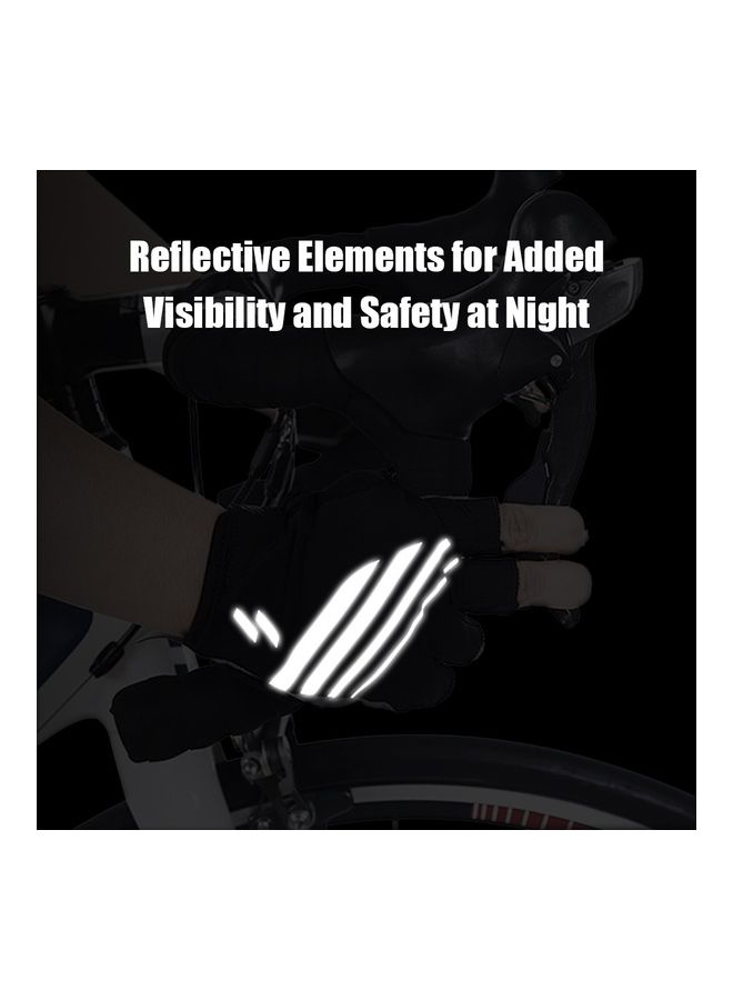 Generic Half Finger Cycling Gloves 16x15x3cm - Image 4