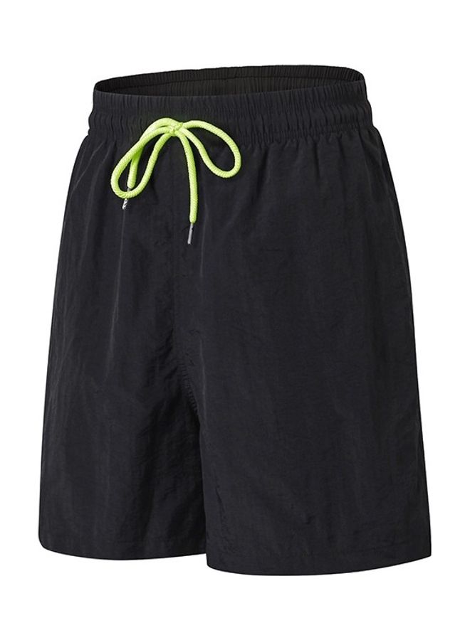 Men Sport Shorts Summer Hip Fitness Running Sportwear Black  - Image 2
