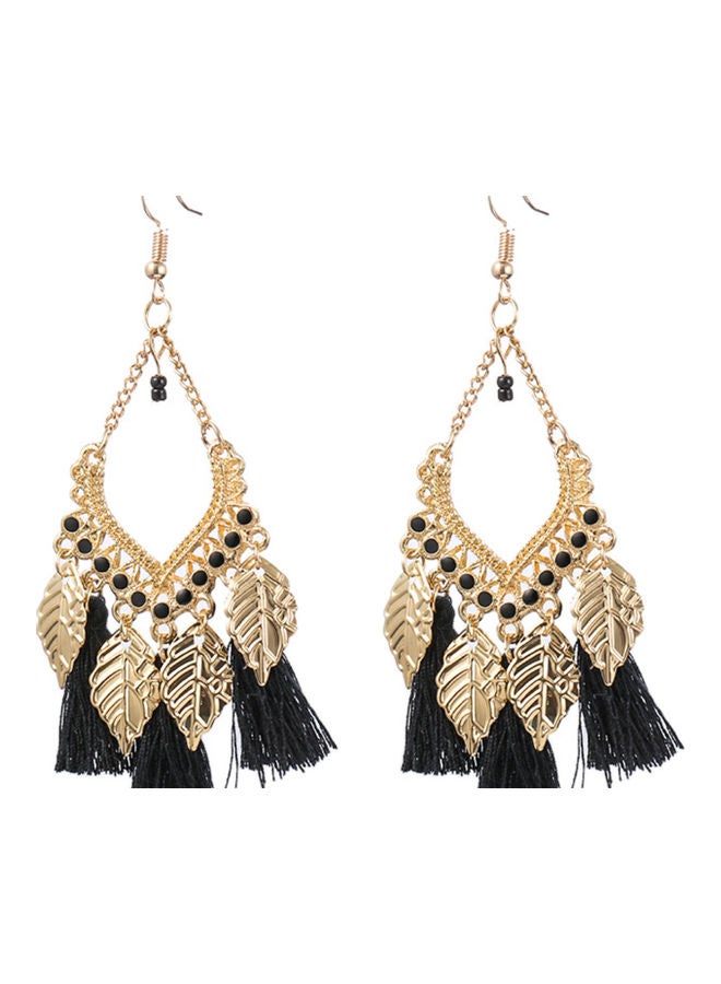 J&J 925 Silver Creative Fan Shaped Earrings