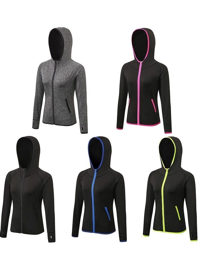 Generic Women Hooded Sport Coat Long Sleeve 24x15x5cm  - Image 3