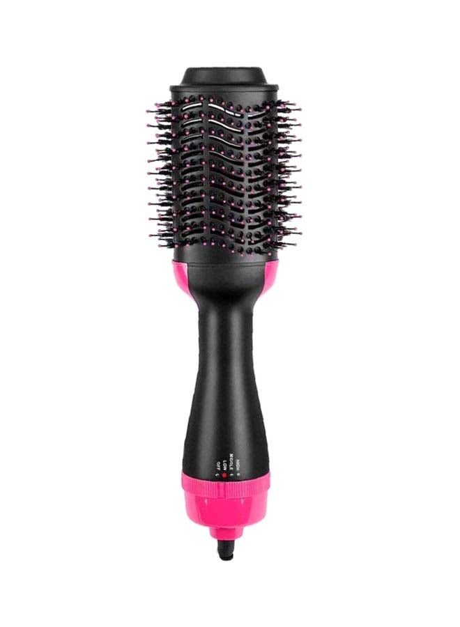 Romantic Angels - 2-in-1 Hair Dryer And Volumizer Brush Black/Pink - Image 1