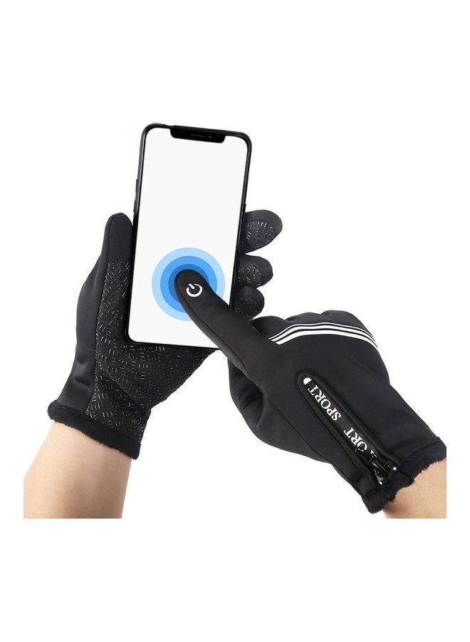 Generic Winter Warm Touchscreen Cycling Gloves Windproof Full 27x15x2cm - Image 3
