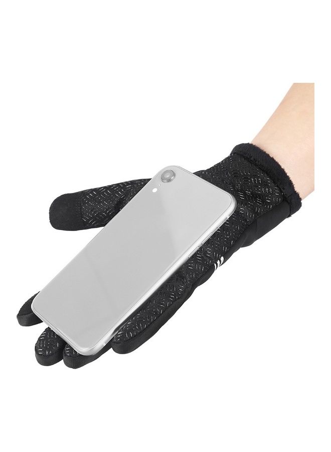 Generic Winter Warm Touchscreen Cycling Gloves Windproof Full 27x15x2cm - Image 5