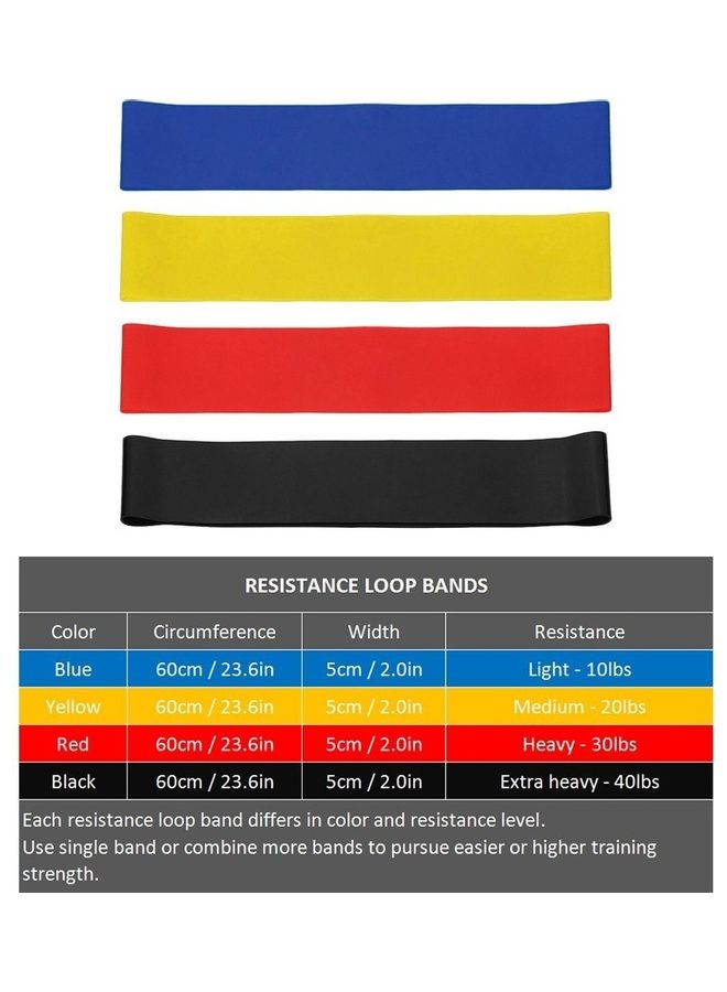 Generic 18 Piece Resistance Bands Set 25x20x8cm  - Image 3
