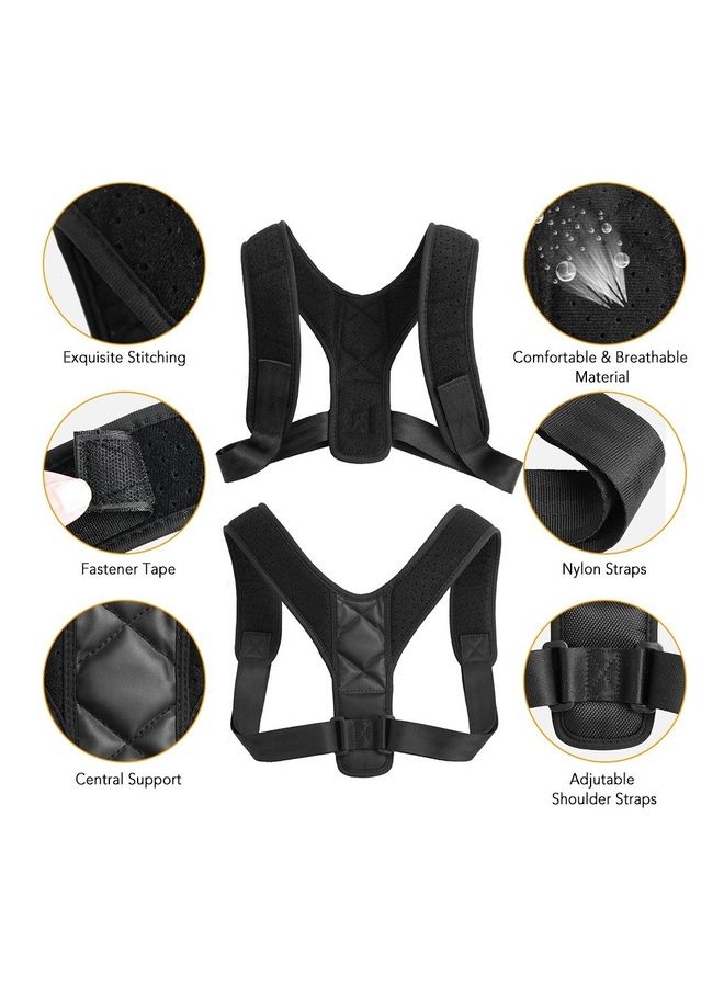 مصحح وضعية الجسم مع وسادات كتف 25x17x6سم - Image 3