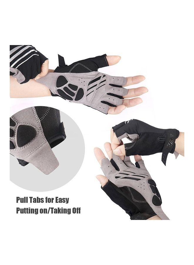 Generic Half Finger Cycling Gloves 16x15x3cm - Image 5