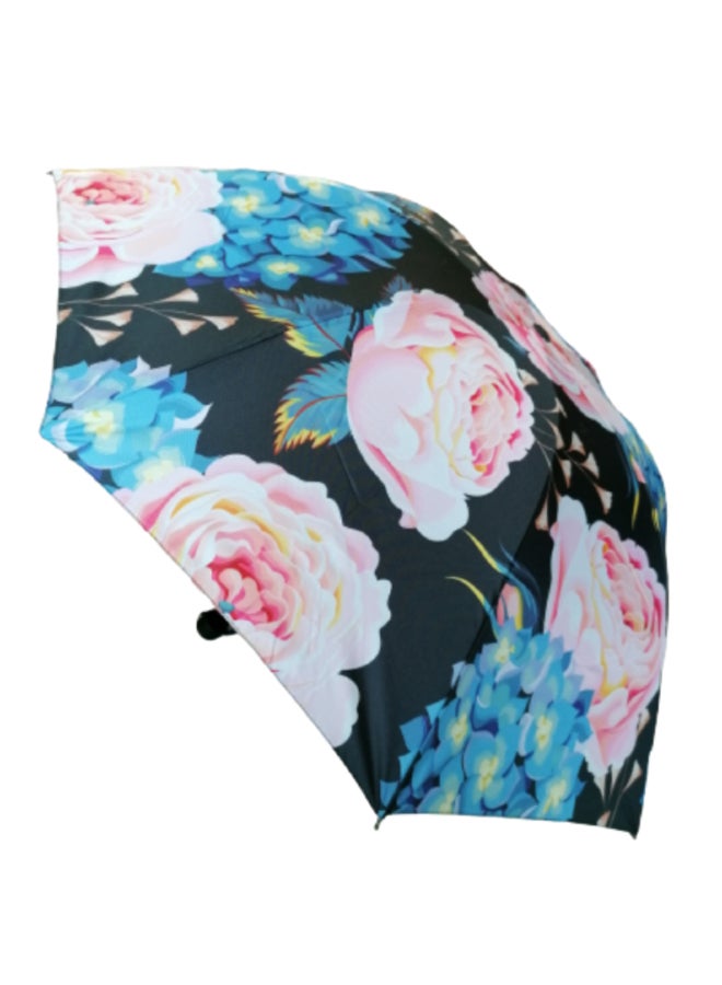 UTEX Foldable Hand Embroidered Umbrella Multicolour - Image 1