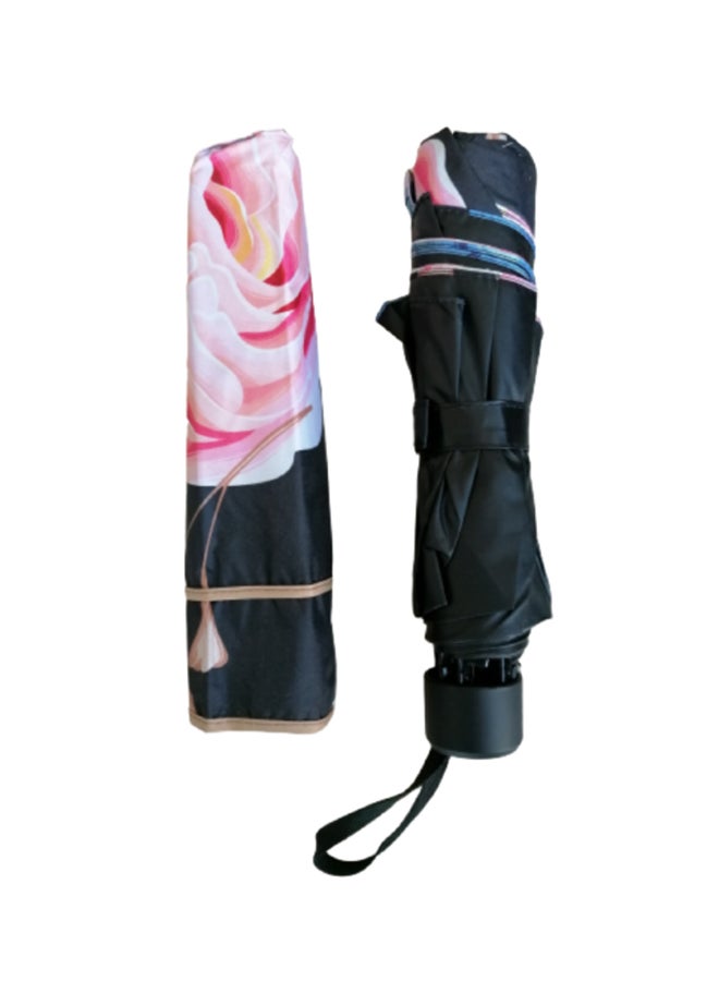 UTEX Foldable Hand Embroidered Umbrella Multicolour - Image 2