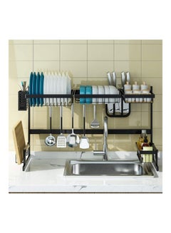 Orchid Dish Drying Rack Over Sink Black  - Image 3