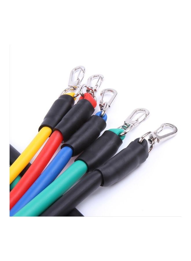 11 Pieces Resistance Bands Set 23.5x23x7cm - Image 2