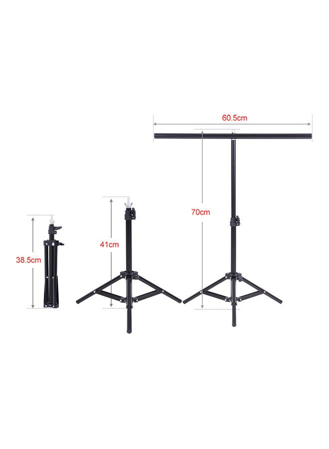 Generic Photography Support Stand 63 x 7.7 x 8cm Black  - Image 4