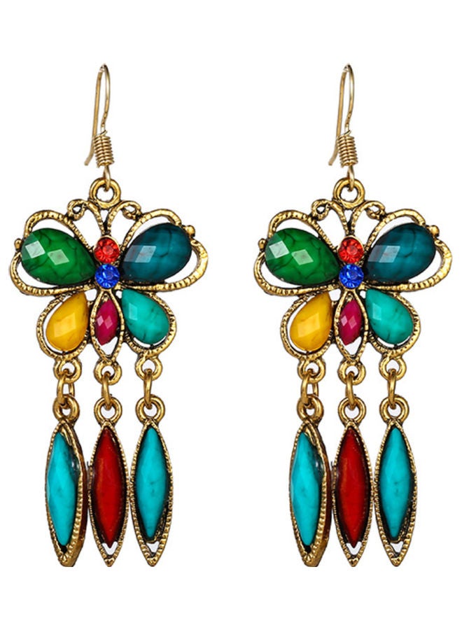 J&J 925 silver exaggerated style butterfly earrings - Image 1