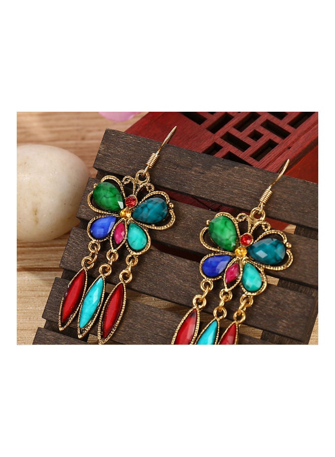 J&J 925 silver exaggerated style butterfly earrings - Image 3