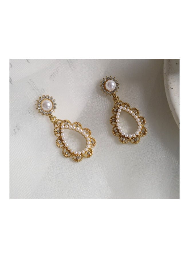 J&J Drop Design Dangle Earrings - Image 4