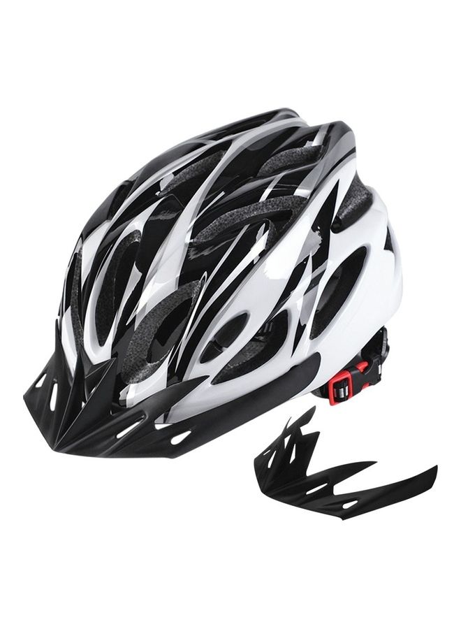 Generic - Lightweight Bicycle Helmet With Visor 27x25x15cm 27x25x15cm - Image 1
