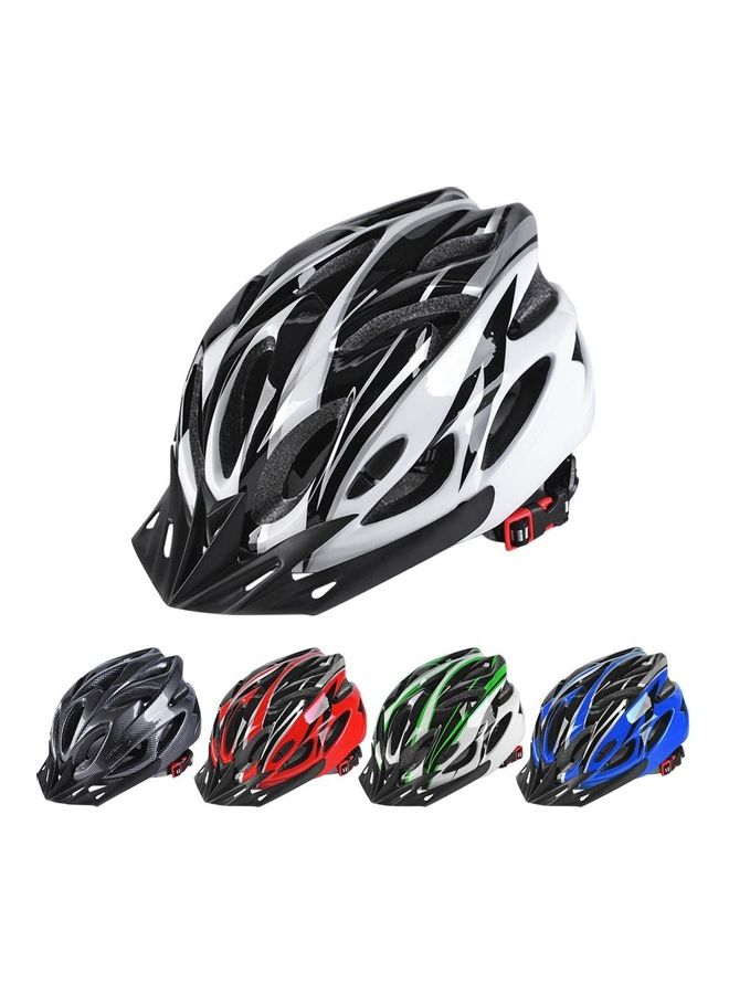 Generic - Lightweight Bicycle Helmet With Visor 27x25x15cm 27x25x15cm - Image 1