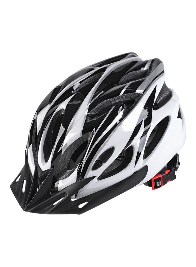 Generic - Lightweight Bicycle Helmet With Visor 27x25x15cm 27x25x15cm - Image 1