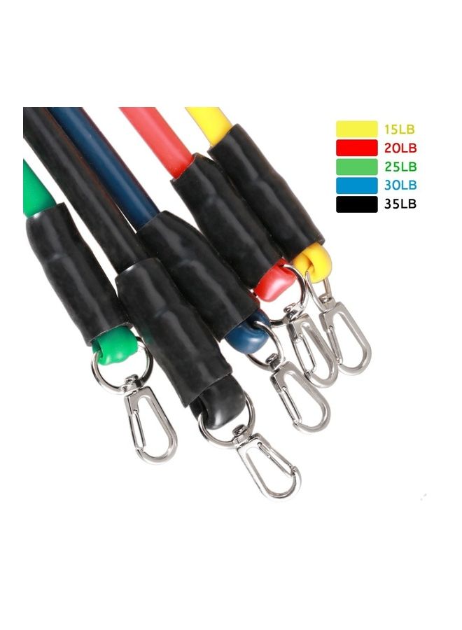 Generic 14 Piece Resistance Bands Set 25x20x6cm  - Image 2