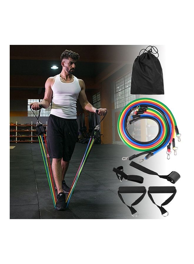 Generic 14 Piece Resistance Bands Set 25x20x6cm  - Image 3
