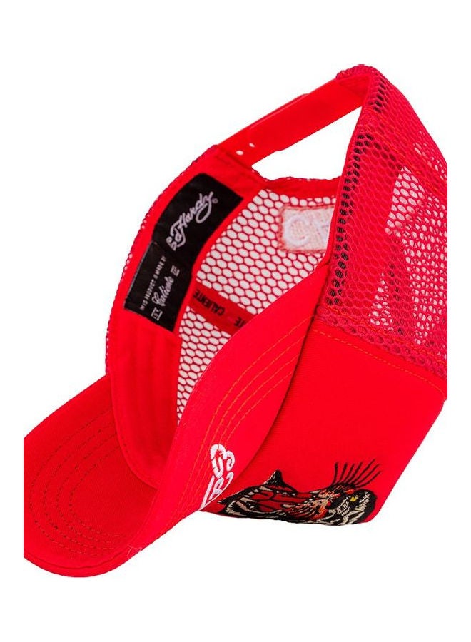 Caliente Ed Hardy Cap Red/Black/White  - Image 4