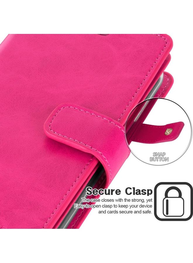 GOOSPERY iPhone 12 And 12 Pro Leather Protection Flip Cover Wallet Case Pink  - Image 4