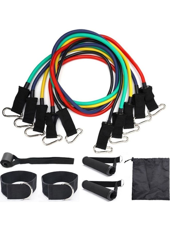 Generic 11-Piece Resistance Bands Set 23.5x23x7cm  - Image 3