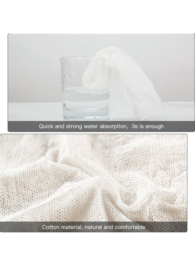 Generic 100-Piece Compressed Disposable Face Towel 25x17x6cm - Image 5