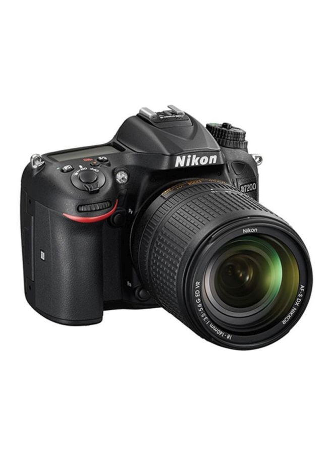 D7200 DSLR With AF-S DX NIKKOR 18-140mm f/3.5-5.6 G ED VR Lens 24.2MP ,Built-in Wi-Fi And NFC