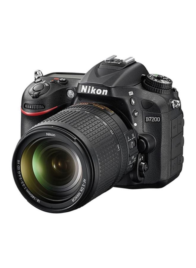 D7200 DSLR With AF-S DX NIKKOR 18-140mm f/3.5-5.6 G ED VR Lens 24.2MP ,Built-in Wi-Fi And NFC