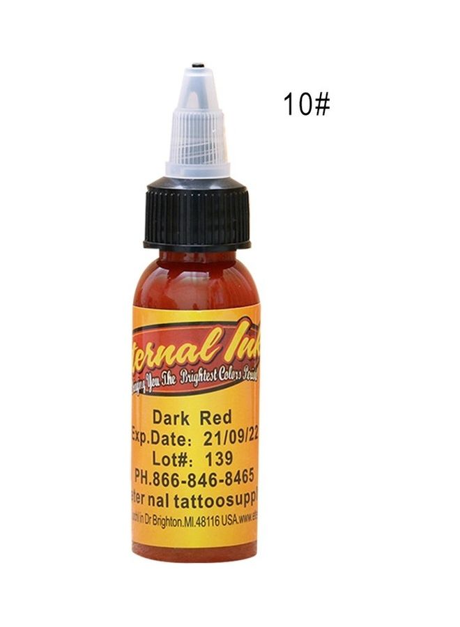 Tattoo Ink Professional Dark Red