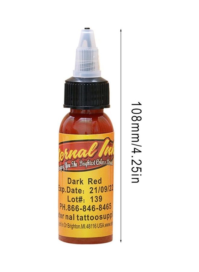 Tattoo Ink Professional Dark Red