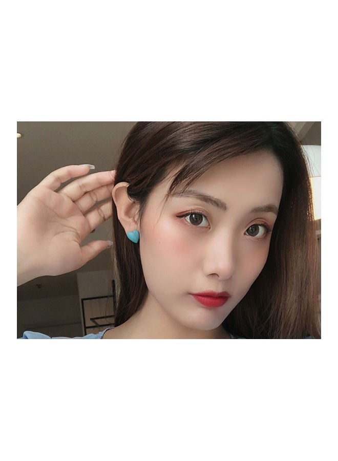 جونسون آند جونسون أقراط غير متماثلة مصنوعة يدوياً على شكل قلب - Image 5