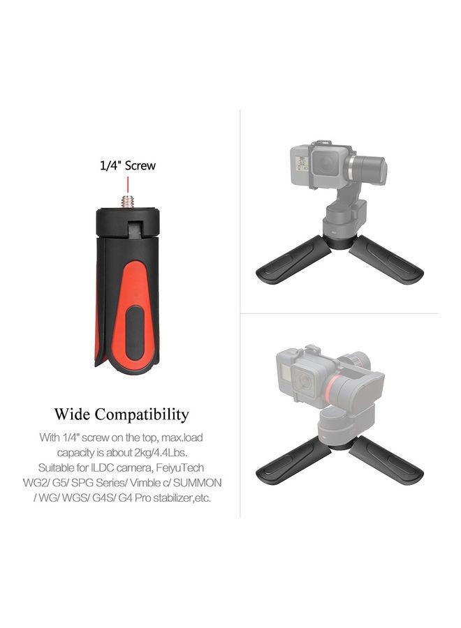Portable Foldable Tripod Stand Black - Image 5