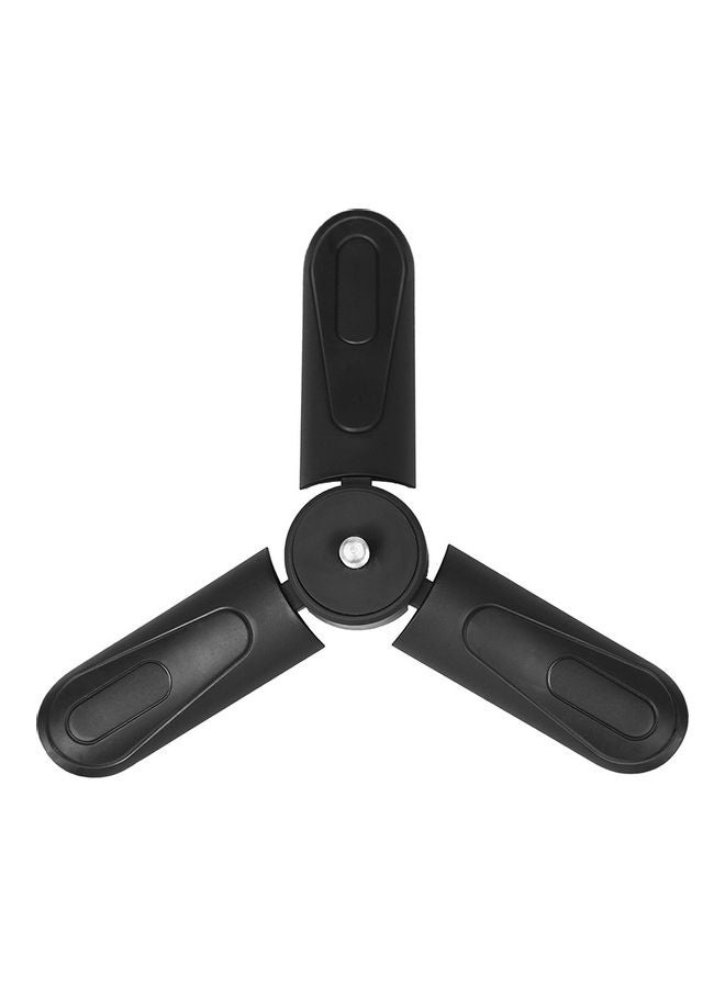 Portable Foldable Tripod Stand Black - Image 2