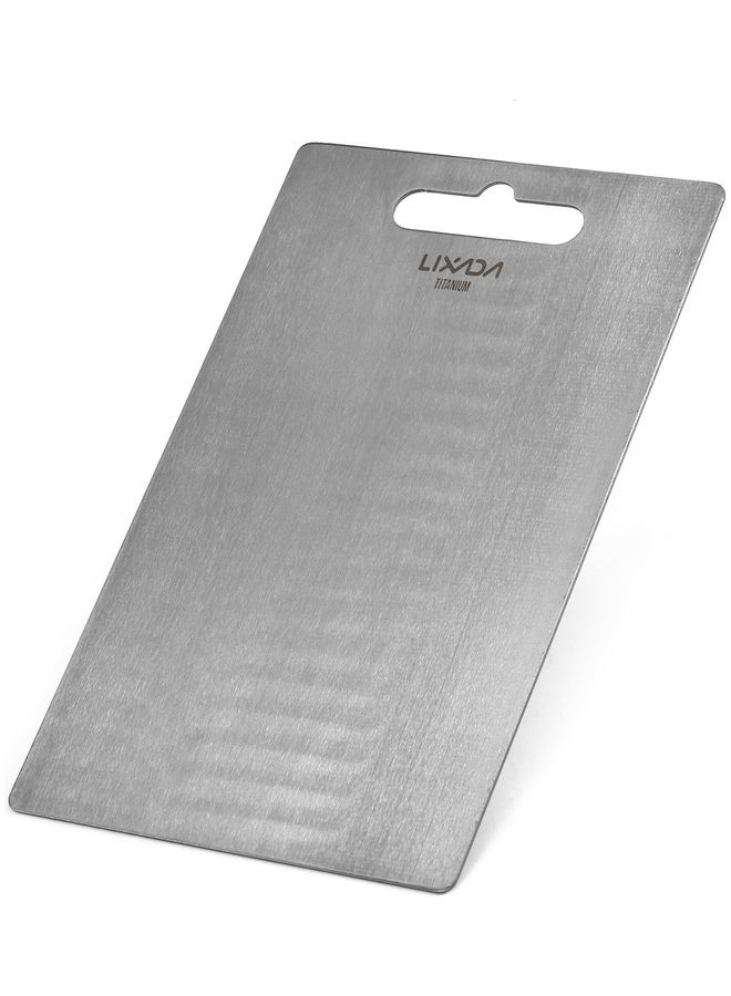 Thick Titanium Cutting Board 25x15x0.2cm