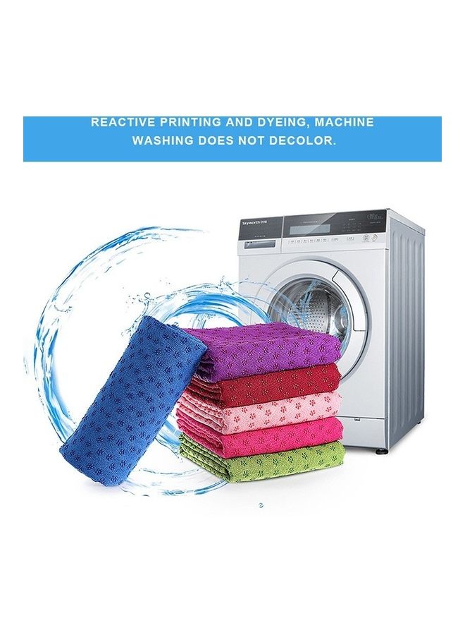 Generic Non Slip Towel Fitness Yoga Blanket 27x20x5cm - Image 3